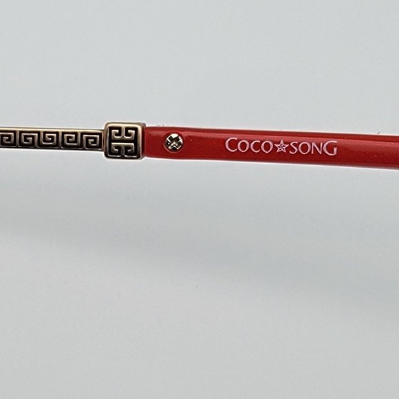 Coco Song CCS CV186 Sun Touch Col. 1 Eyeglasses Frame w/ Case 53-16-140 - Picture 10 of 15